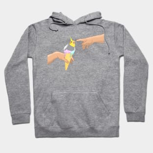 Michelangelo Ice Cream Cockatiel Hoodie